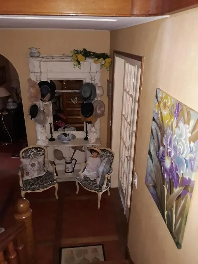 Проживание в семье Chambre Dans Villa Гуэну Франция